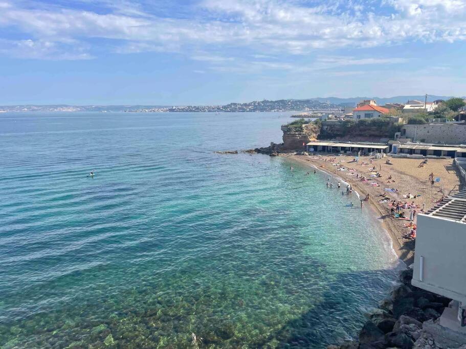 Duplex Bord De Mer La Madrague マルセイユ エクステリア 写真